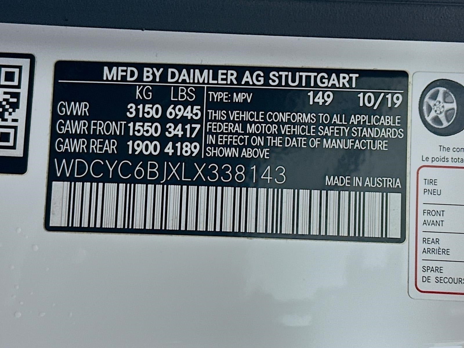 2020 Mercedes-Benz G 550 G 550 4MATIC® SUV